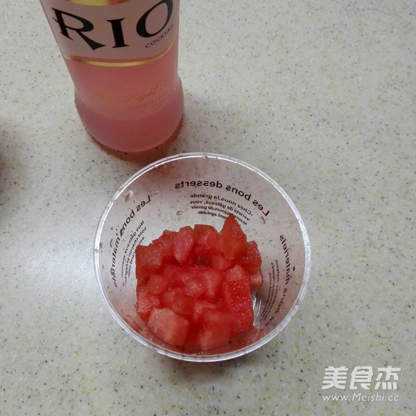 Cocktail Watermelon Mousse recipe