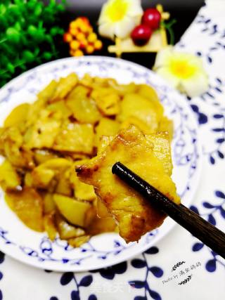 Fried Pork with Potatoes recipe