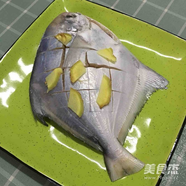 Scallion Pomfret recipe