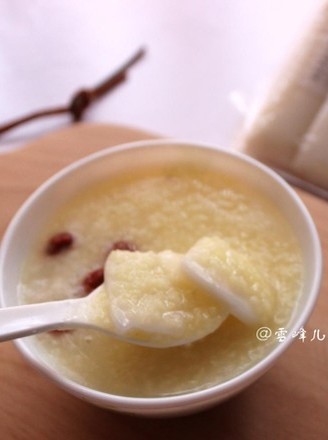 Millet Rice Cake Warm Stomach Porridge recipe