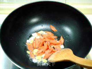 Spring Healthy Vegetable "peach and Shrimp Stir-fried" recipe