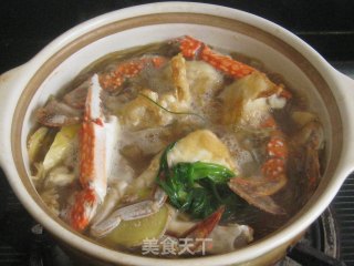 Steamed Crab with Minced Vermicelli in Clay Pot recipe