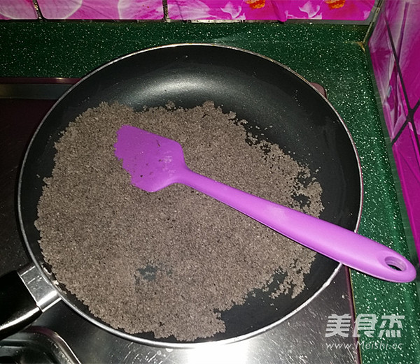 Black Sesame Walnut Mulberry Gnocchi recipe