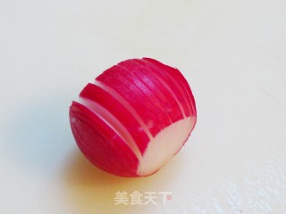 Sweet and Sour Coral Radish recipe