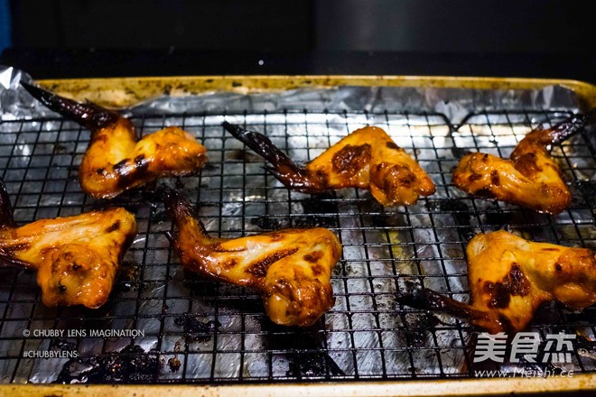 Barbecued Chicken Wings recipe