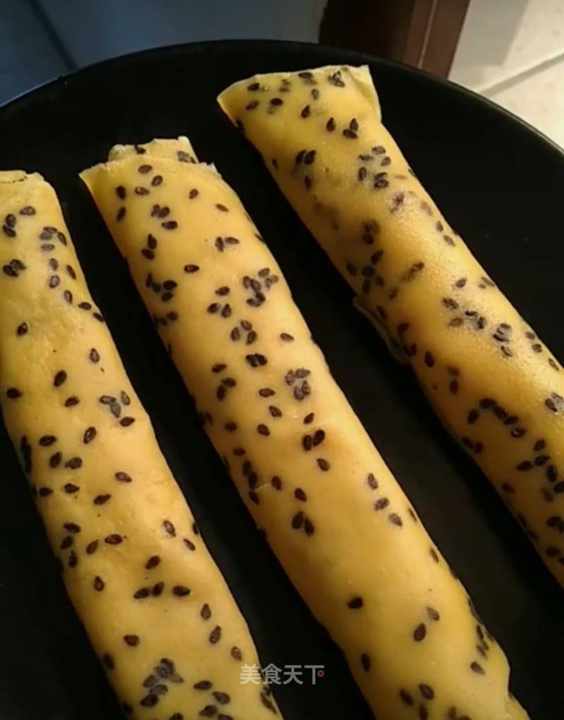 Black Sesame Omelet recipe