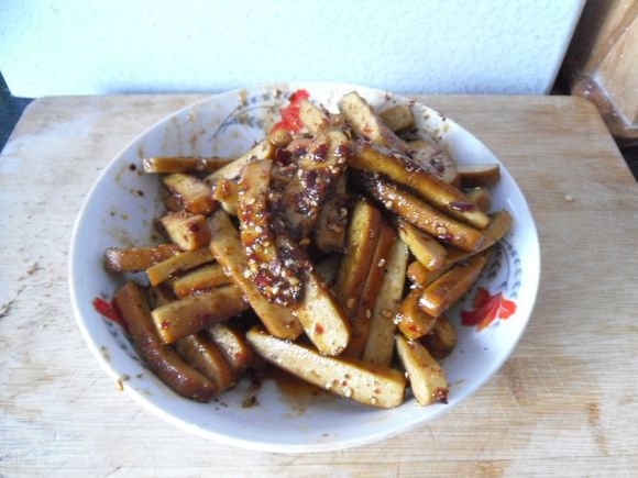 Spicy Dried Tofu recipe