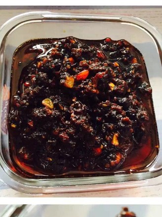 Spicy Black Bean Beef Sauce recipe