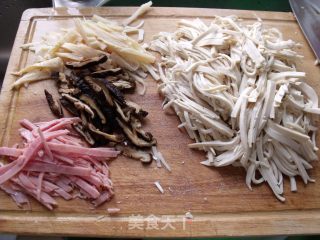 【super Fresh Taste】boiled Dried Shreds recipe