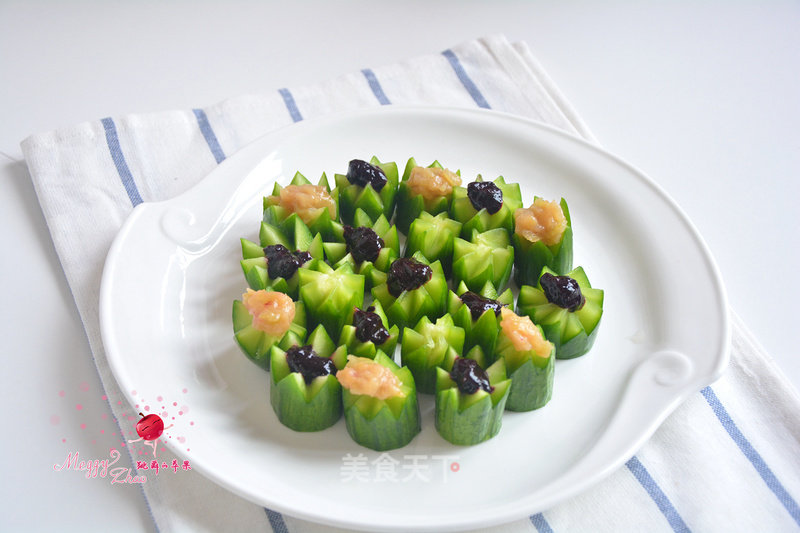 Cucumber Cup with Jam