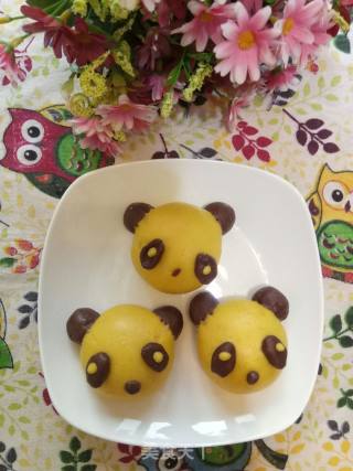 Fancy Mantou Red Panda recipe