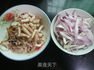 Spicy Fried Squid recipe