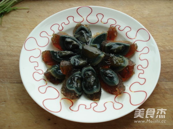 Preserved Egg with Cold Dressing recipe