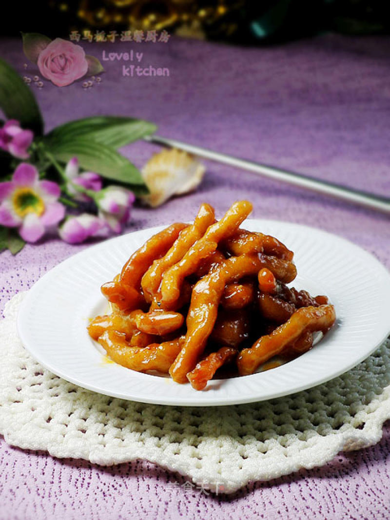 Sweet and Sour Pork Tenderloin in Tomato Sauce recipe