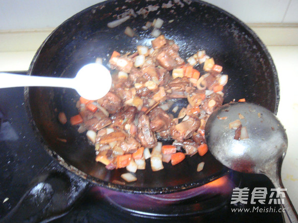 Braised Rice with Ribs and Glutinous Rice recipe