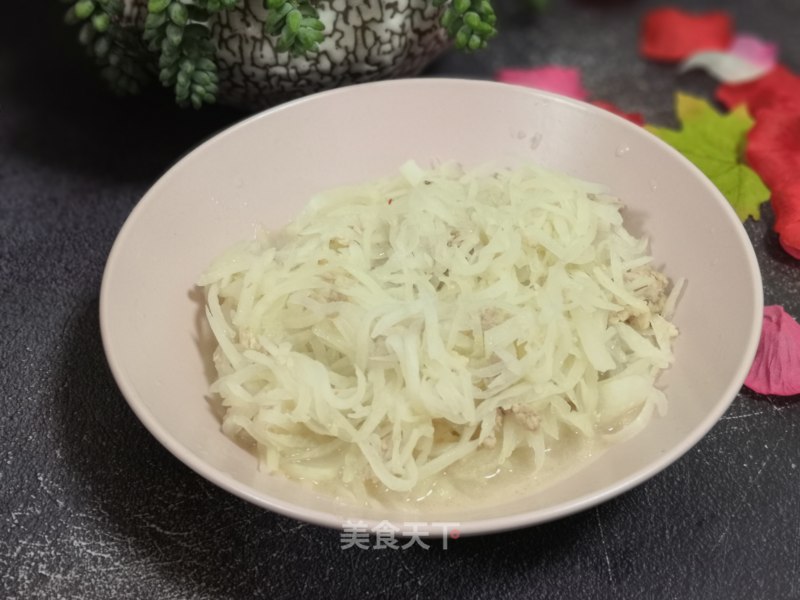 Stir-fried Shredded Radish recipe