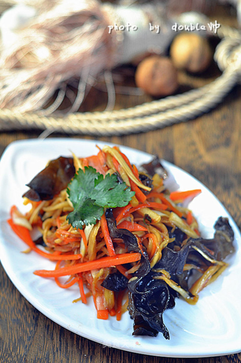 【zizania White in Oyster Sauce】 recipe