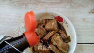 #信之美五常大米试吃#teriyaki Pork Ribs Rice (microwave) recipe
