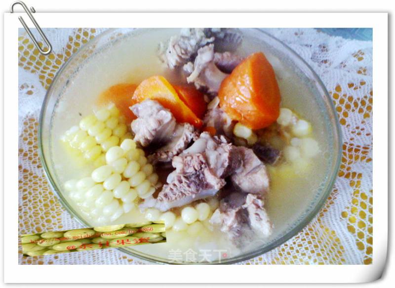 Carrot and Corn Pork Ribs Soup recipe