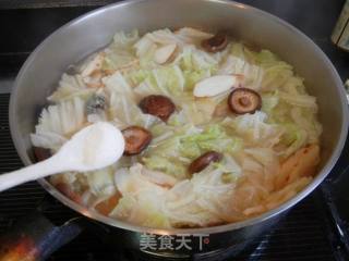 [trial Report of Shi Yunsheng's Original Soup Soup] Chinese Yam, Mushroom and Cabbage Soup recipe