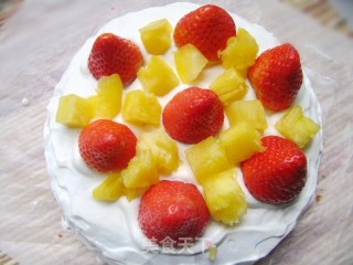 Happy Birthday to Myself! ——birthday Cake Made by Virgin recipe