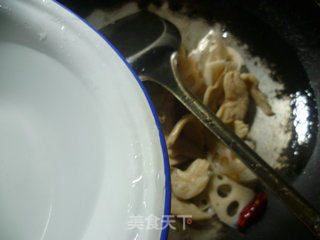 Stir-fried Lotus Root with Mushrooms and Soy Protein recipe