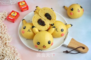Bikachu Sweet Stuffing Bun recipe