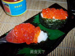 Good for Brain Supplement---caviar Sushi recipe