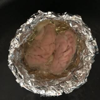 Tin Foil Roasted Brain Flower recipe