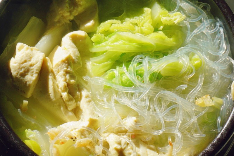 Tofu Stewed with Cabbage recipe
