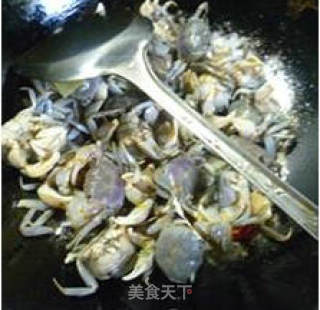 Stir-fried White Jade Crab recipe