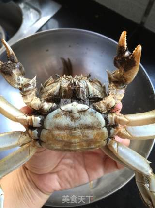 Steamed River Crab recipe