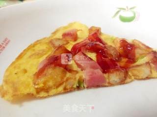 Potato Diced Ham Egg recipe