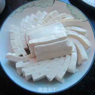 Steamed Tofu with Scallion Oil recipe