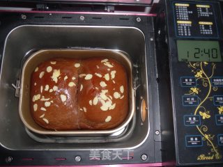 Almond Cocoa Toast (bread Machine Version) recipe