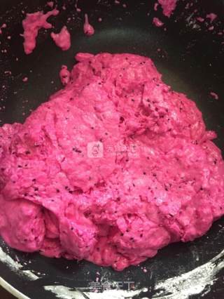 Dragon Fruit Taro Balls recipe