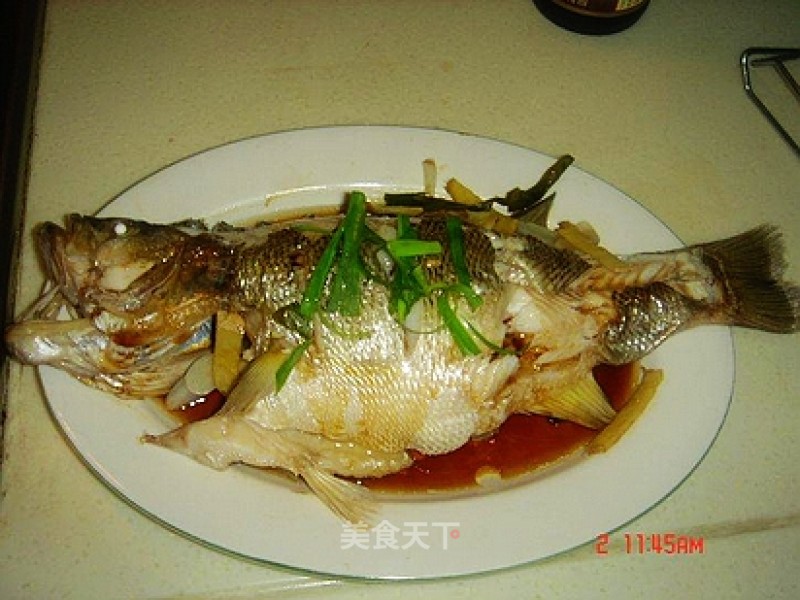Steamed Sea Bass recipe
