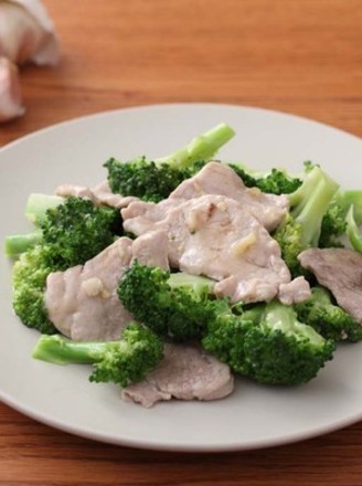 Stir-fried Pork with Broccoli