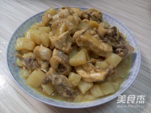 Curry Potato Chicken recipe