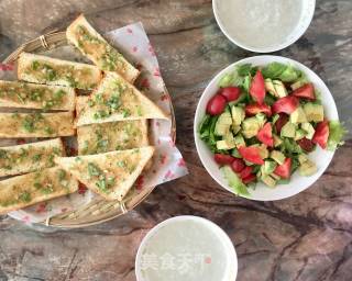 Cumin Scallion Toast Strips recipe