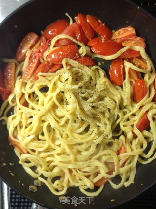 Tomato Italian Golden Pasta (one of The Small Tomato Series) [traditional Pasta] Freshly Tasted recipe