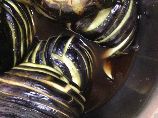 Fried Eggplant Buns recipe