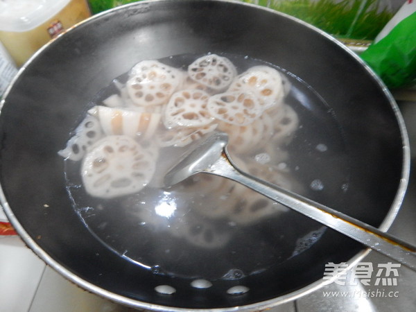 Cold Lotus Root Slices recipe