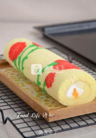 【painted Cake Rolls】 recipe