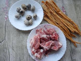 Tofu Soup with Quail Egg and Pork Ribs recipe