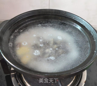 Lettuce Congee with Cured Lean Pork recipe