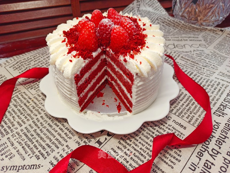 Red Velvet Cream Cake recipe