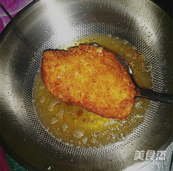 Fried Cheese Chicken Chop recipe