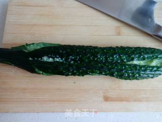 Cucumber with Sesame Sauce recipe