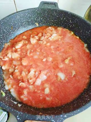 Pasta with Cheese and Meat Sauce recipe